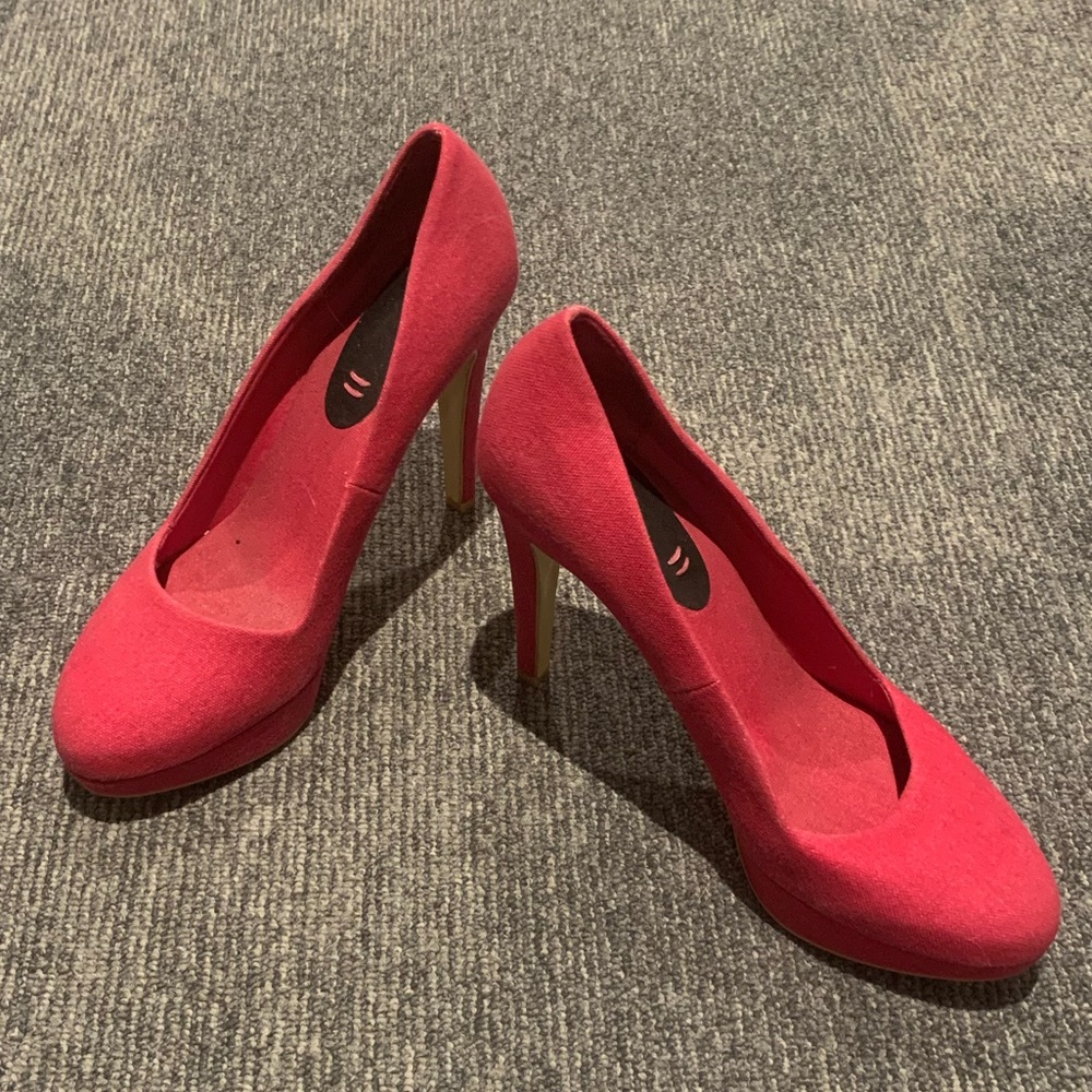 Vintage Diesel Elegant Red/Pink High 4” Heels
